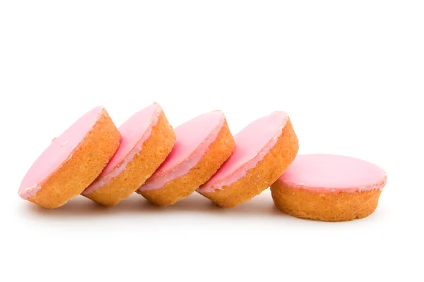 Roze cookies — Stockfoto