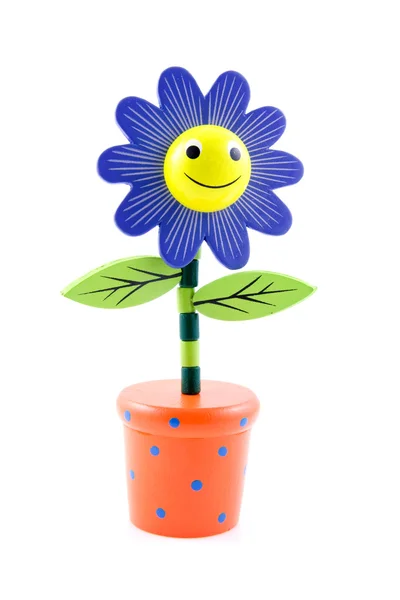 Wooden summer flower — Stock Photo, Image