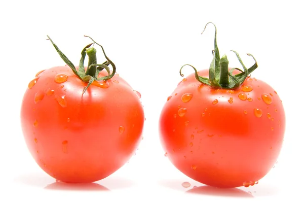 2 つの赤いトマト — ストック写真