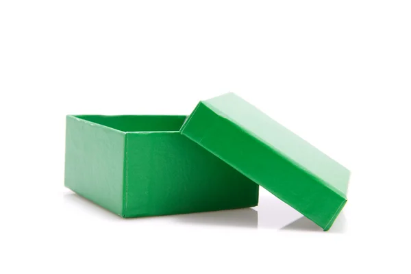 Caixa verde — Fotografia de Stock
