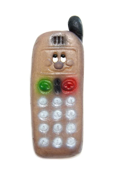 Marzipan phone — Stock Photo, Image