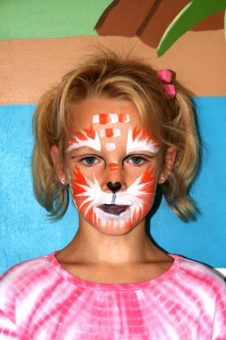 Face painting clipart