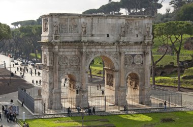 Arco Di Costantino in Rome clipart