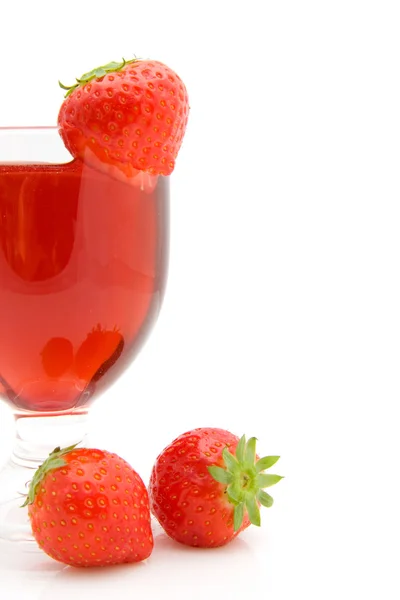 Bebida de fresa — Foto de Stock