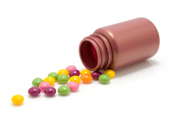 Candy like pills — Stock Photo, Image