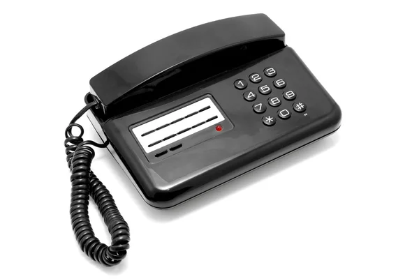 Black old phone — Stock Photo, Image