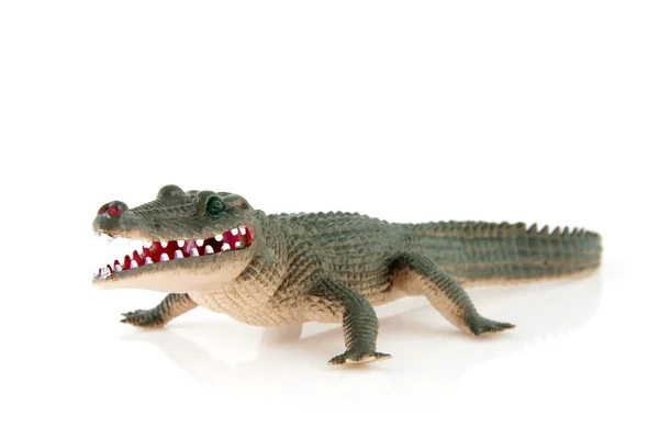 Zabawka krokodyl — Zdjęcie stockowe