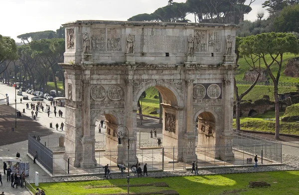 Arco di costantino v Římě — Stock fotografie