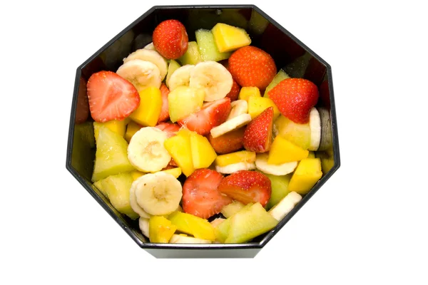 Mísa s čerstvým ovocem — Stock fotografie