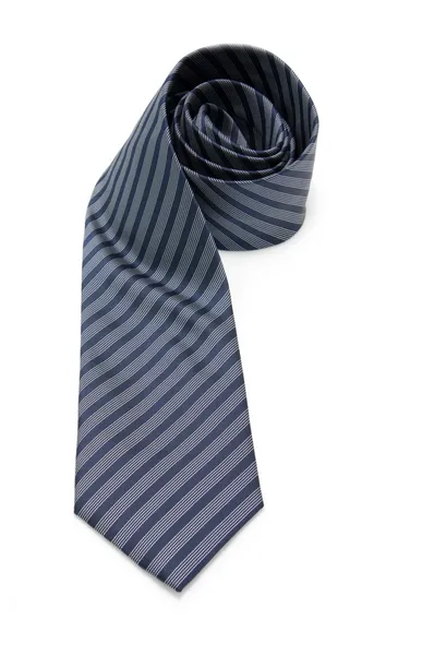 青い縞のネクタイ — ストック写真
