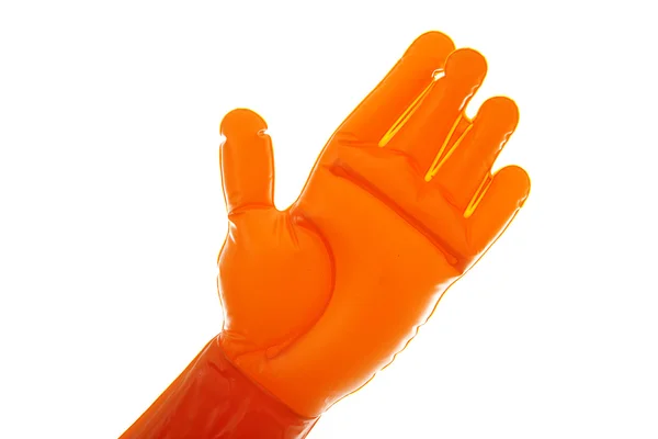 Arancione fatto saltare in aria mano — Foto Stock
