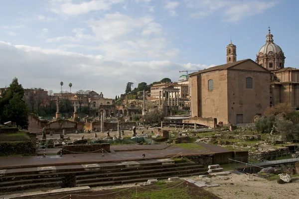 Foro romano in rom — Stockfoto