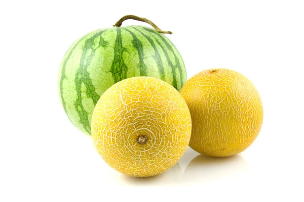 Vody a cukru meloun — Stock fotografie