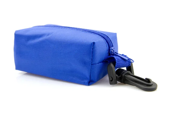 Pequeña bolsa de viaje azul —  Fotos de Stock