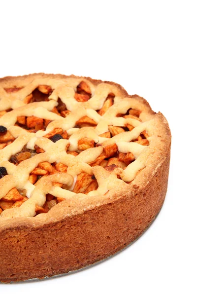 Ev pişmiş elma pasta — Stok fotoğraf