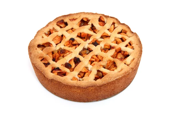 Домашній запечений яблучний пиріг — стокове фото
