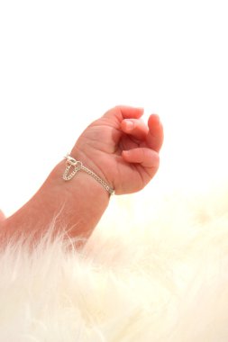 Baby's hand clipart