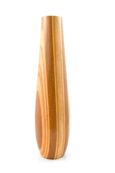 Vaso vazio de madeira — Fotografia de Stock