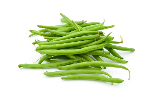 Syrové zelené fazolky — Stock fotografie