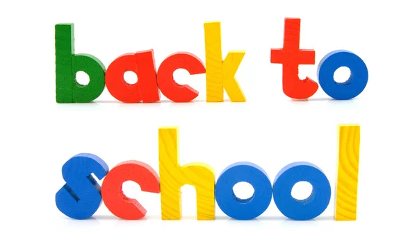 Zin terug naar school — Stockfoto
