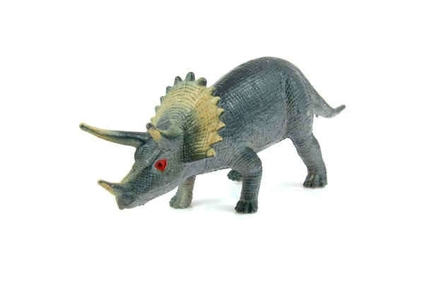 Brinquedo de dinossauro plástico — Fotografia de Stock