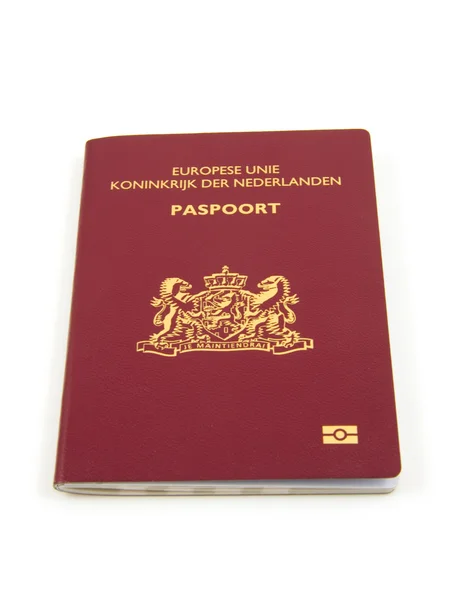 Een Nederlands paspoort — Stockfoto