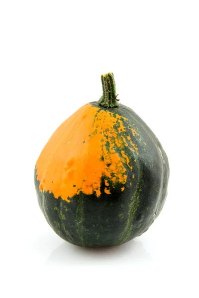Orange with green gourd — Stock Photo, Image