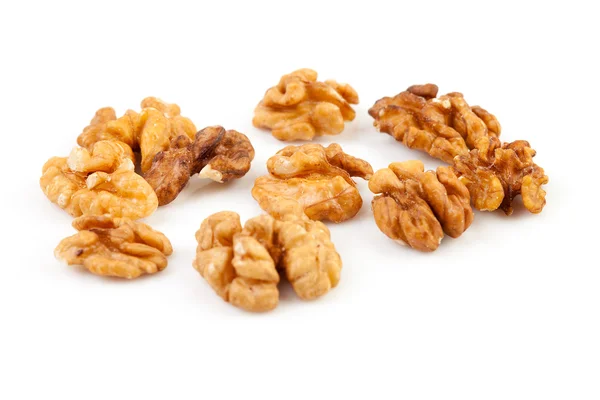Pieces of walnut — Stock Photo, Image