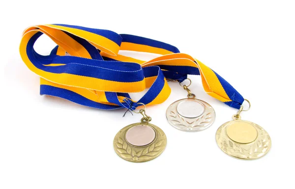Три медали — стоковое фото