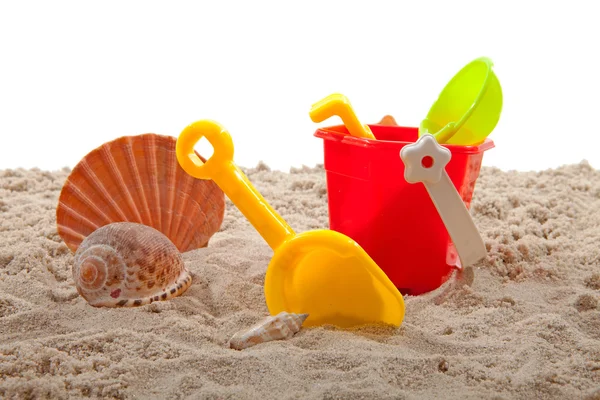 Πλαστικής παιχνίδια για την παραλία — Φωτογραφία Αρχείου