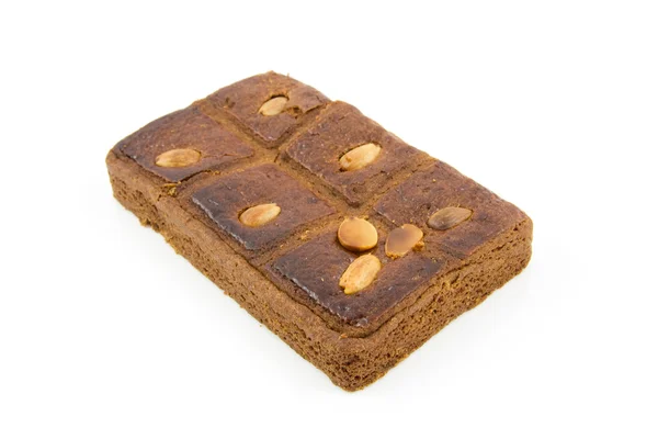 Typiska holländska fyllda kex cookie — Stockfoto