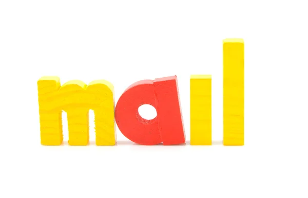 Word business in kleurrijke brieven — Stockfoto