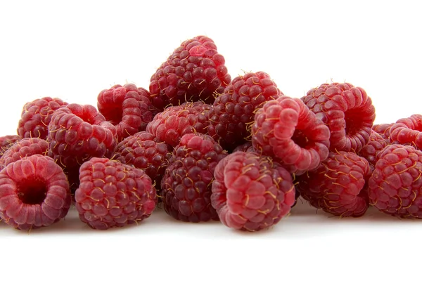 Closeup of fresh raspberries — Stock Photo, Image