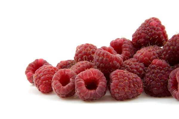 Closeup of fresh raspberries — Stock Photo, Image