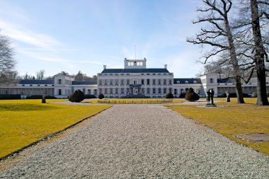 Palace Soestdijk in the Netherlands clipart