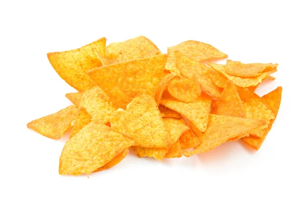 Pile of tortilla chips — Stock Photo, Image