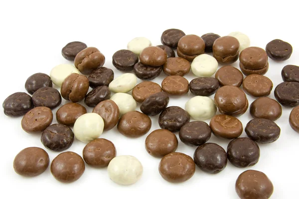 Čokoládové gingernuts, pepernoten — Stock fotografie