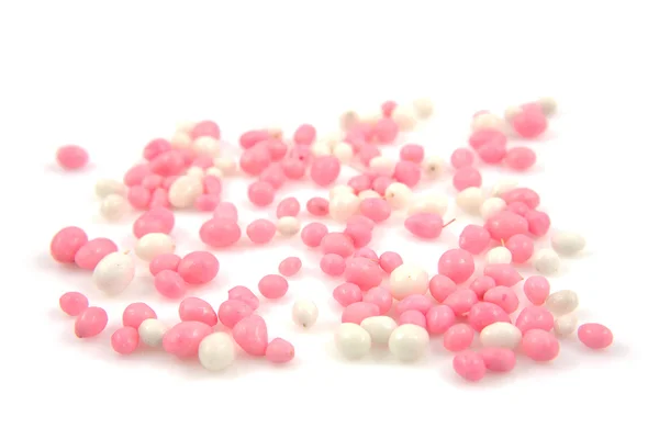 Pink and white mice sprinkles — Stock Photo, Image