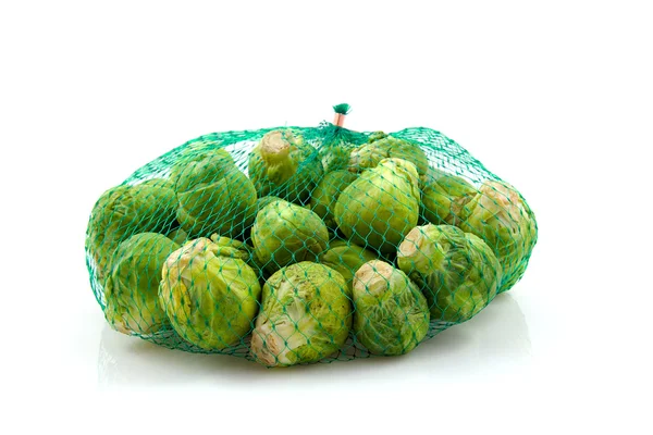 Net Brussels sprouts — Stock Photo, Image