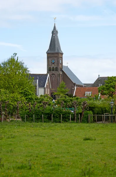 Kerk in marken, Nederland — Stockfoto