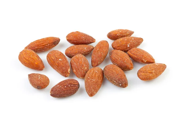 Unpeeled almond nuts — Stock Photo, Image