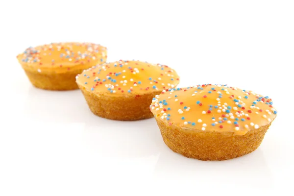 Turuncu kek kurabiye — Stok fotoğraf