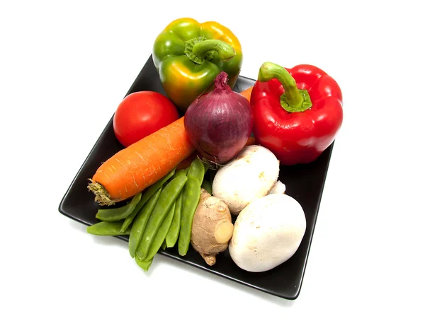 Assiette aux légumes — Photo