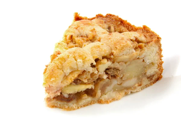 Кусок яблочного пирога — стоковое фото