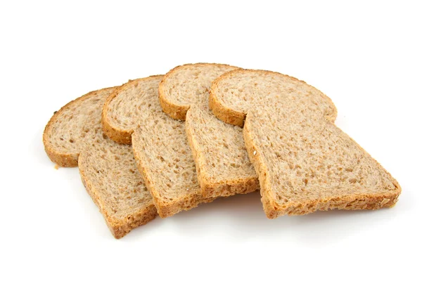 Slices brown bread — Stock Photo, Image