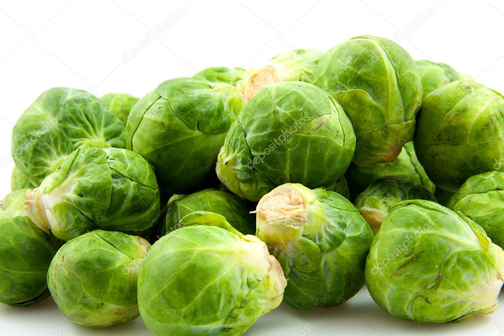 Brussels sprouts in closeup