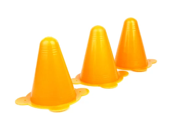 stock image Orange Traffic markers