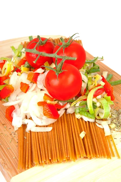 Ingredientes para espaguetis —  Fotos de Stock