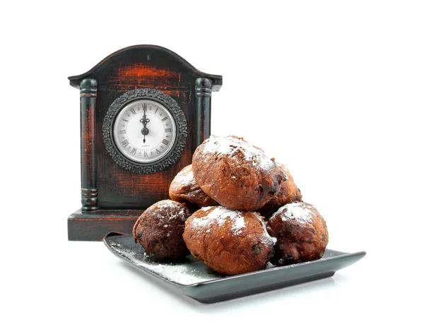 Holländischer Donut auch als Oliebollen bekannt — Stockfoto
