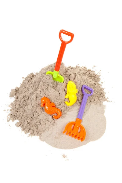 Plastic speelgoed voor strand en vakantie — Stockfoto